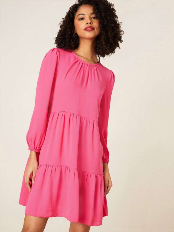 Dorothy Perkins Peach Coloured Solid Skater Dress 3832485 Hem Buy Dorothy Perkins Peach Coloured Solid Skater Dress 3832485 Hem online in India