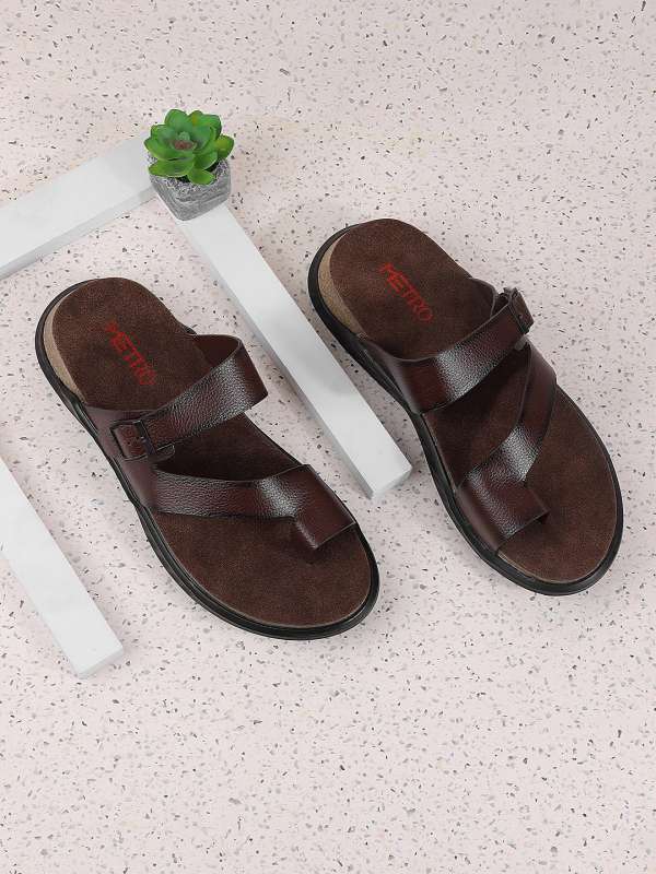 Metro discount leather slippers