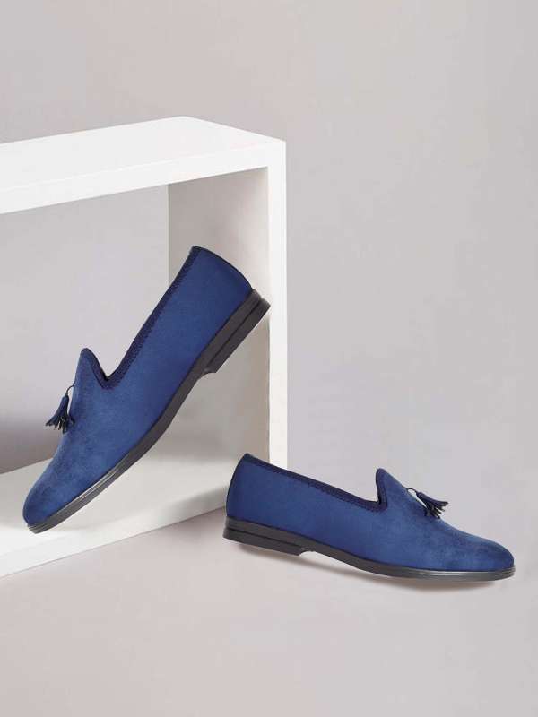 Blue Velvet Men Shoe Buy Blue Velvet Men Shoe online in India