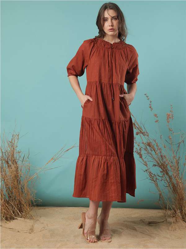 Myntra maxi dress under 800 sales