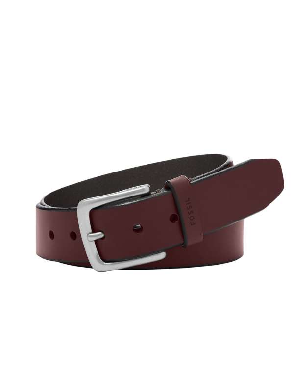 Fossil leather belts 2025 women's