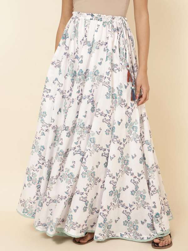 Long skirts online fabindia online