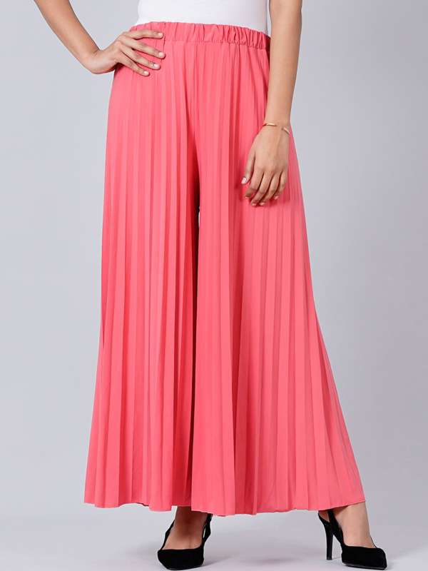 Palazzos Buy Palazzo Pants Online for Women Myntra