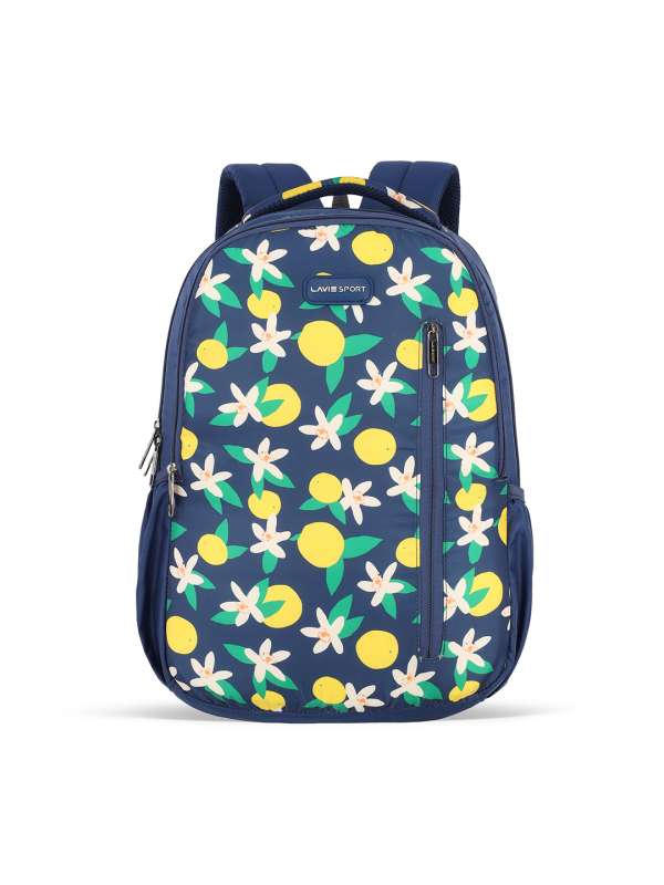 Buy Lavie Sport 26 litres Radiant Floral Printed School Backpack for Girls  | Stylish and Trendy Casual Backpack at Amazon.in