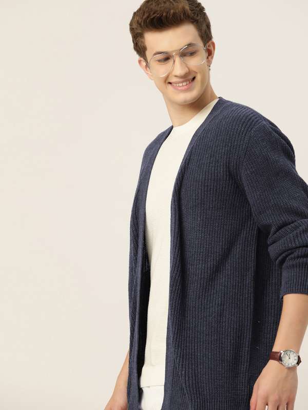 Longline sweater mens discount