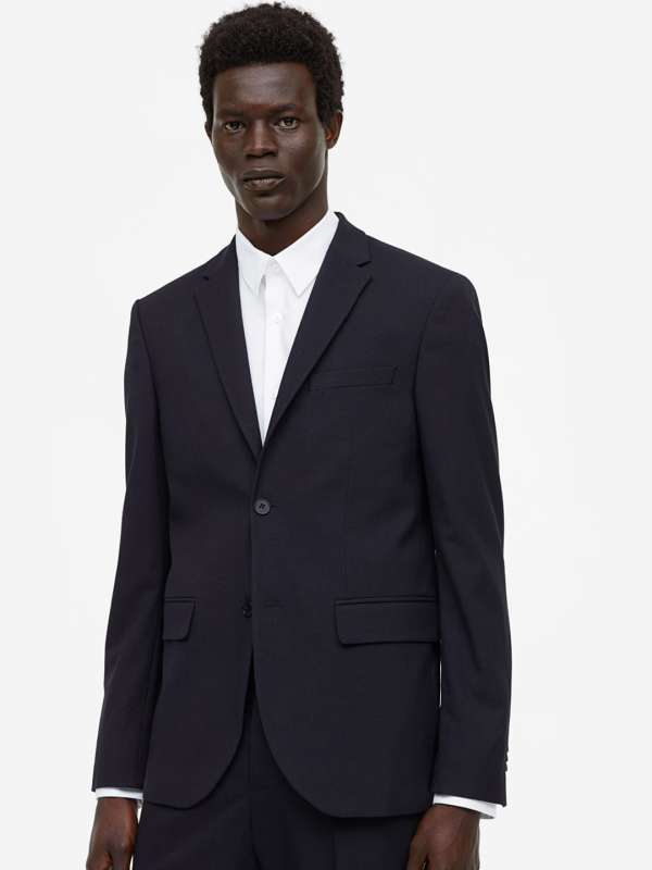 Loose Fit Unconstructed Jacket - Black - Men