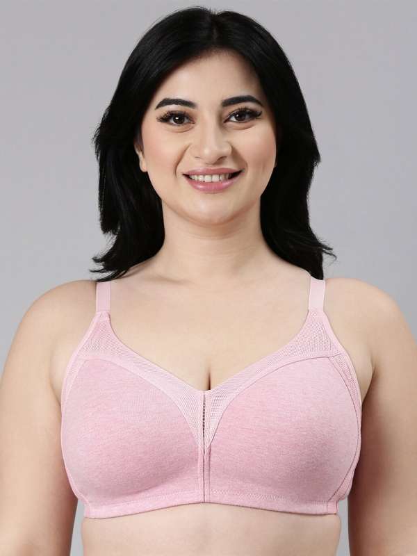 Enamor Pink Bra - Buy Enamor Pink Bra online in India