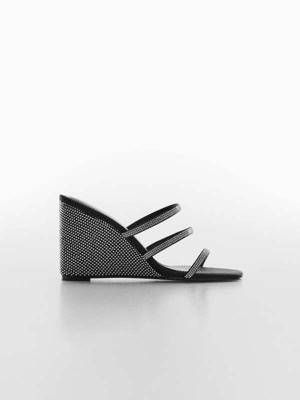 Mango square on sale toe sandals