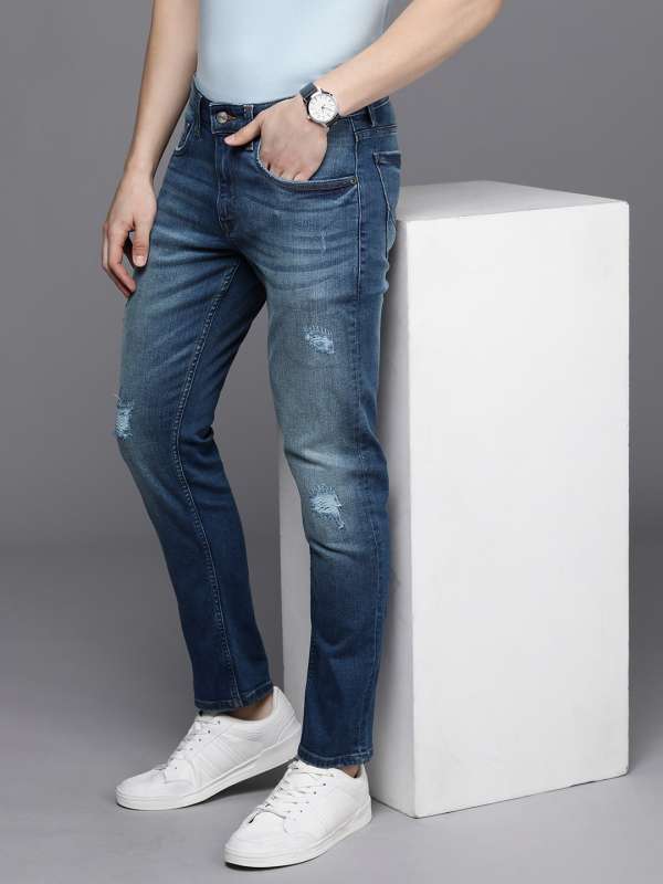 New Jeans Men's Hot Cross-Border Denim Knee Rips Zipper Trousers Zipper  Men's Denim Pants - China Jeans and Denim Pants price | Made-in-China.com