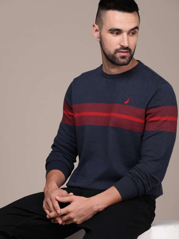 Nautica sweater mens sale