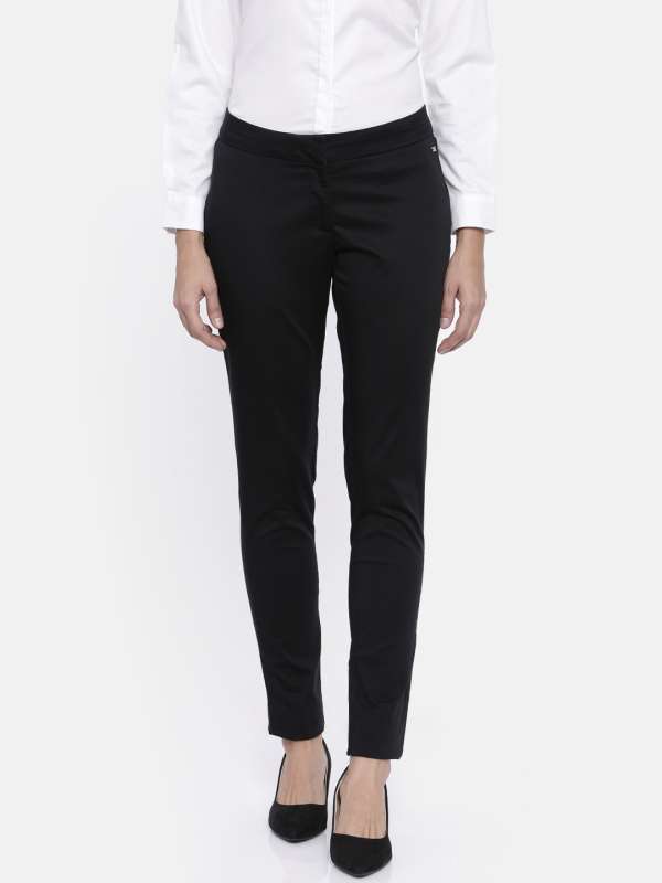 Myntra ladies formal pants discount