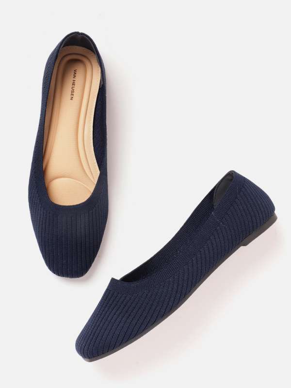 Navy blue outlet ballet slippers