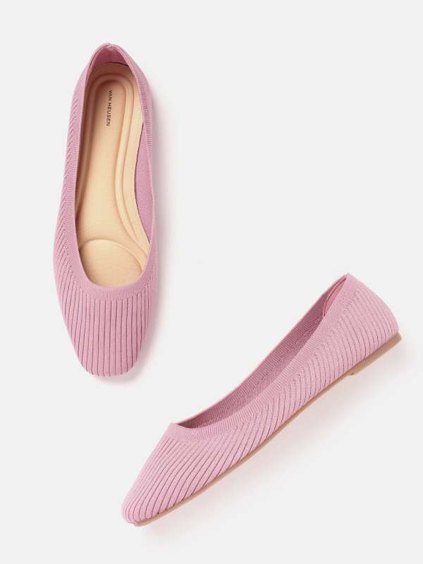 Pink cheap ballerina vans