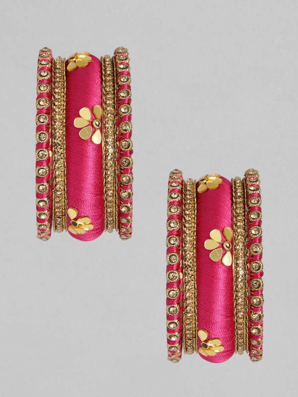 Satin clearance thread bangles