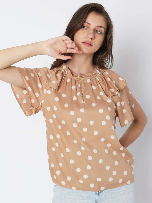 Polka Dot Dresses Tops Buy Polka Dot Dresses Tops online in India