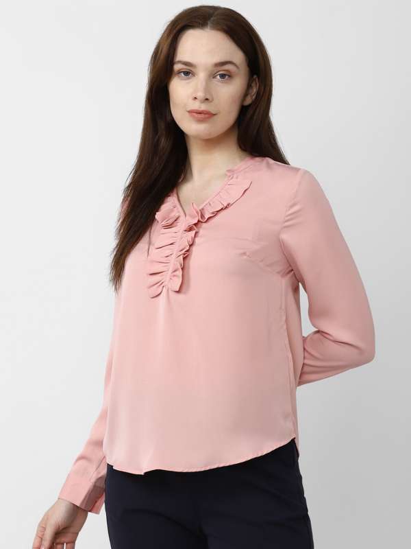 Van heusen ladies tops online cheap
