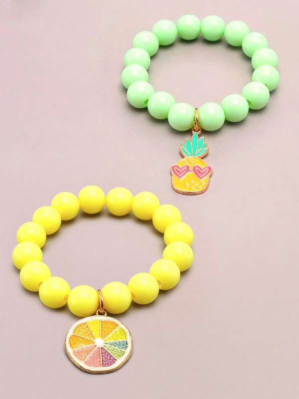 Girls cheap plastic bracelets