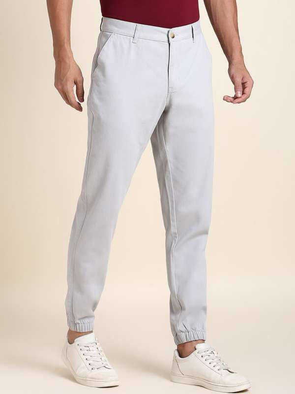 Plain grey joggers new arrivals mens