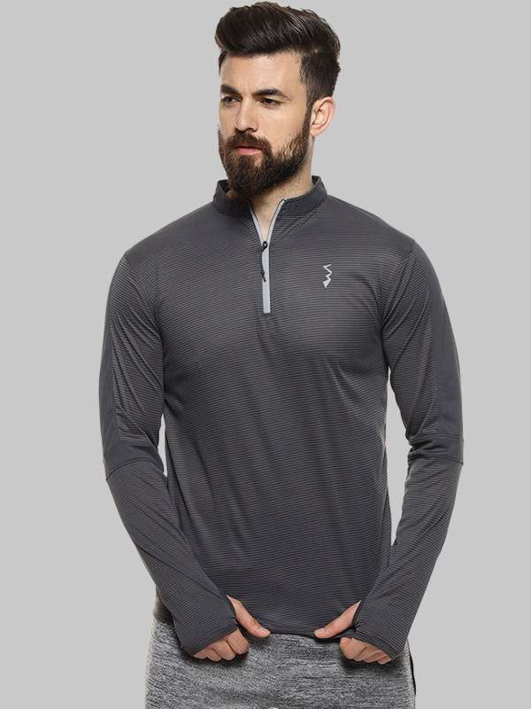 Buy Campus Sutra Men Black Printed Polo Collar Sports T Shirt - Tshirts for  Men 3084788