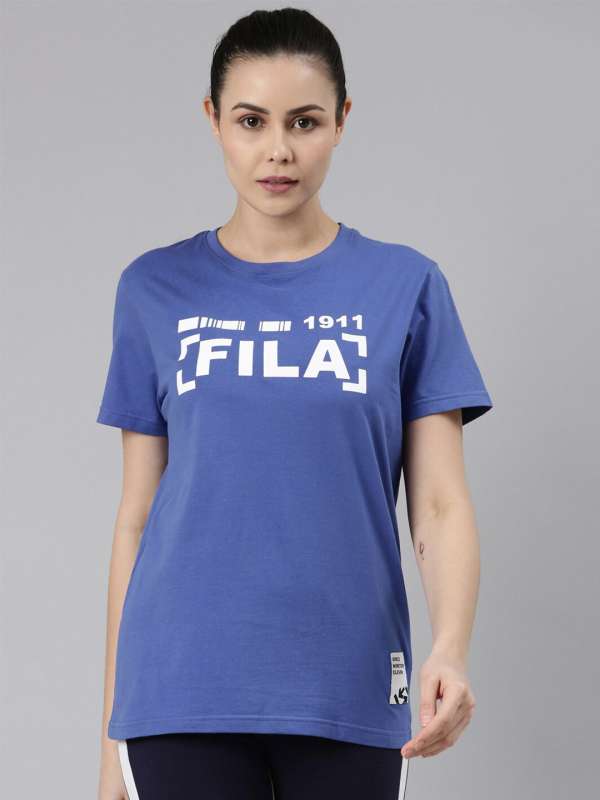 Fila t shirt myntra online
