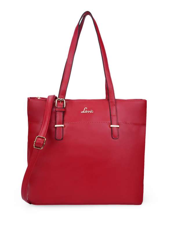 Lavie Red Solid Shoulder Bag 8399819.htm Buy Lavie Red Solid Shoulder Bag 8399819.htm online in India