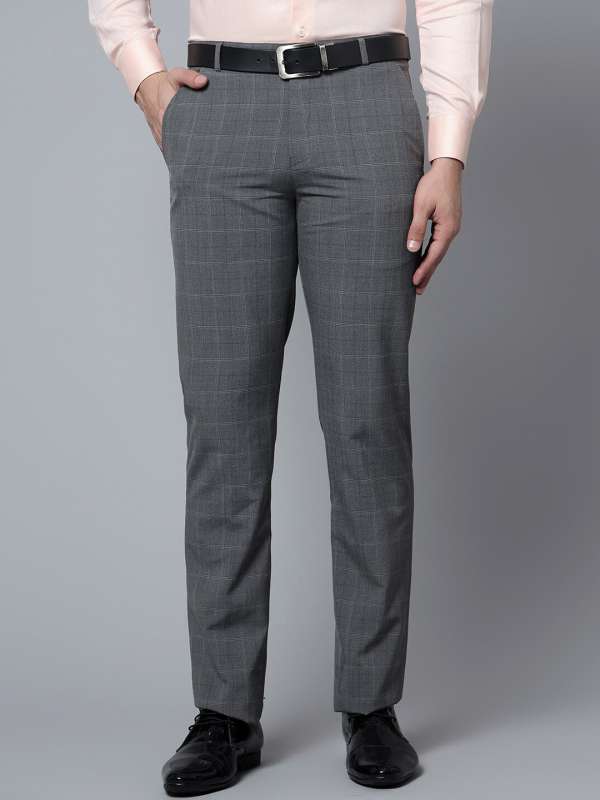 Buy Trousers  Formal Pants for Men Online in India  Mr Button  MR BUTTON