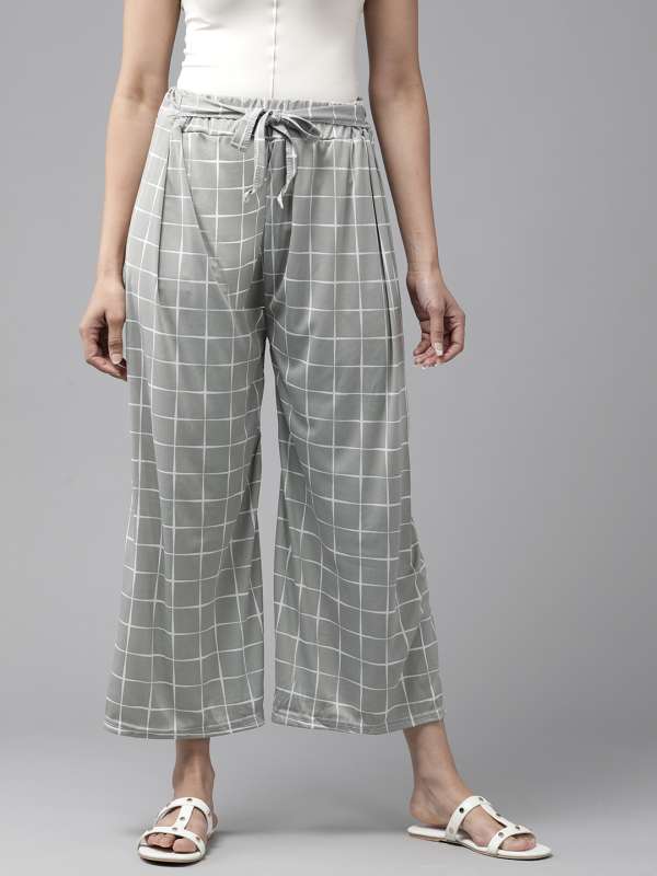 Buy Grey Trousers & Pants for Women by RIO Online | Ajio.com