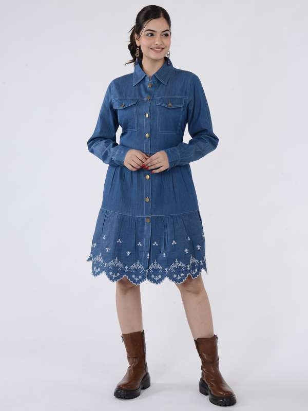 Jeans ki dress clearance