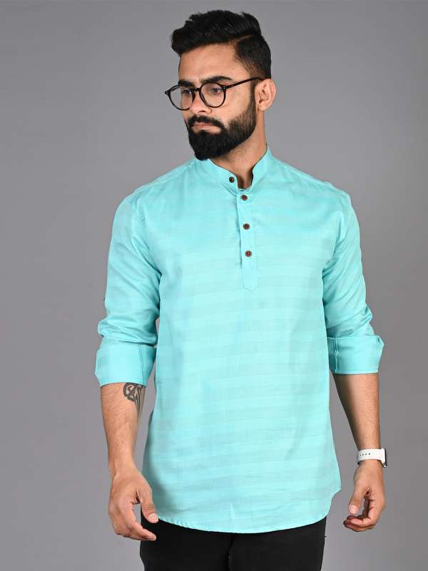 HILO Design Comfort Embellished Cotton Casual Shirt (48) by Myntra