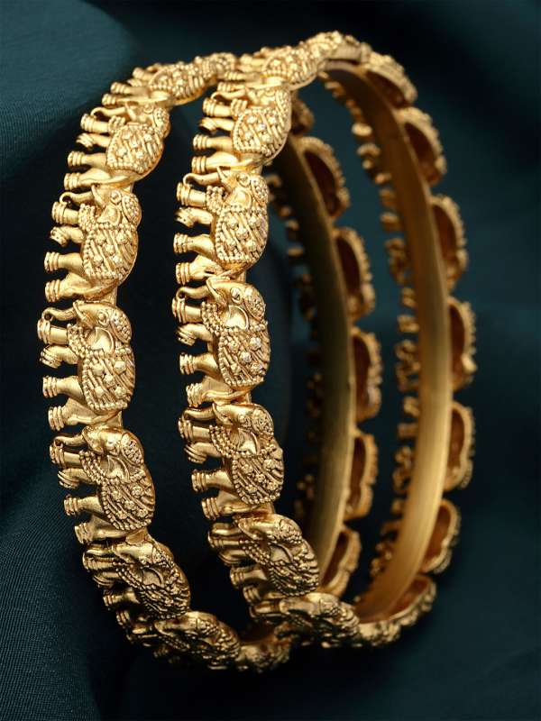 Gold plated bangles sales online shopping