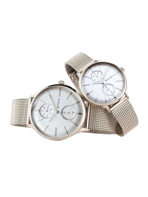Watch For Men And Women Combo Buy Watch For Men And Women Combo online in India