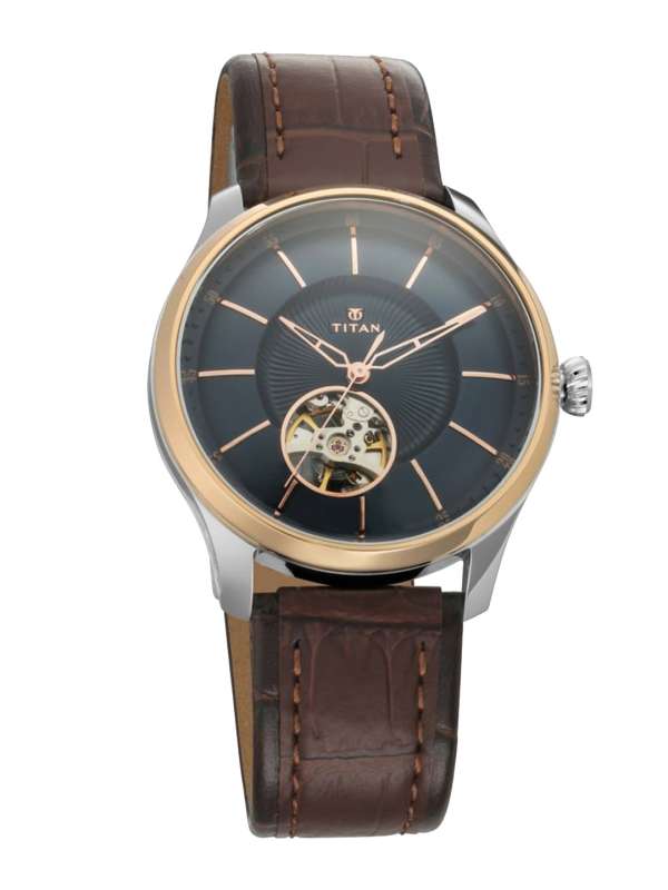 Titan skeleton watch price clearance