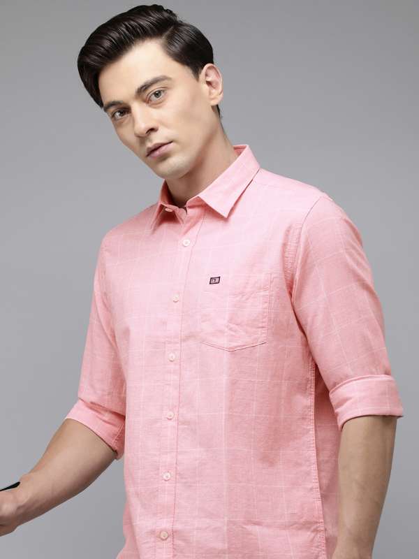 Pink oxford outlet shirt mens