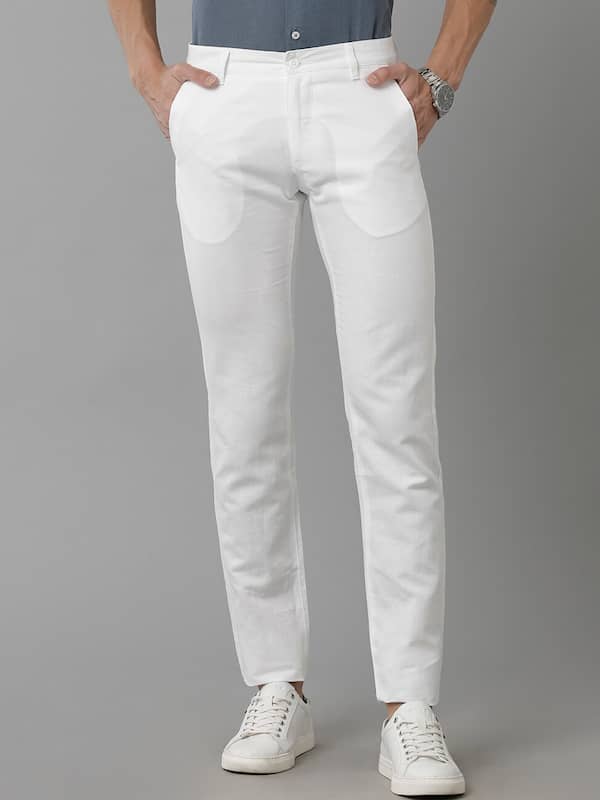 Buy 100 Linen Trousers from Next India