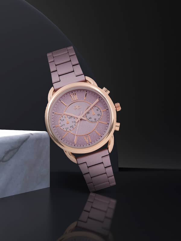 Bracelet Design Rose gold and White Strap Analog Watch For Girls - Daraz  India-sonthuy.vn