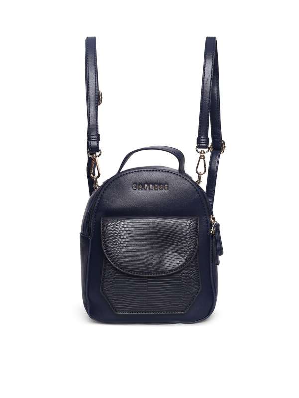 Caprese backpacks cheap myntra