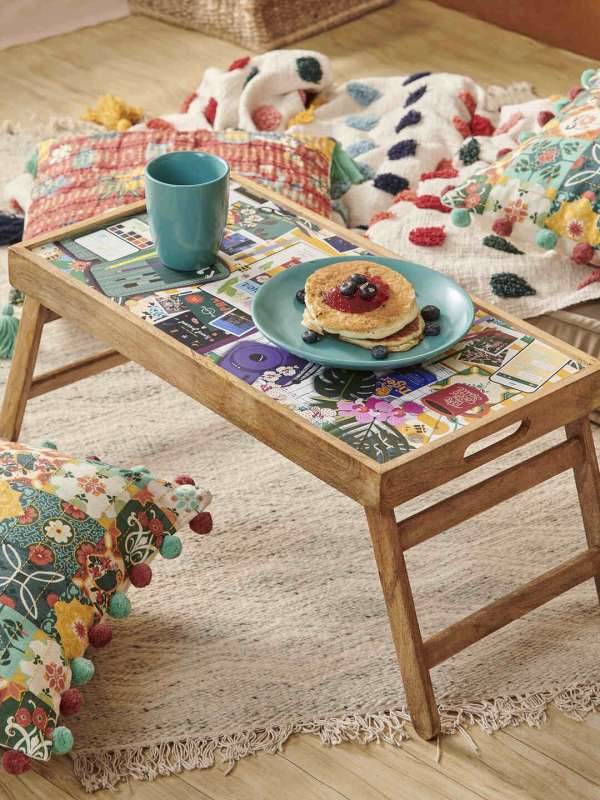 Chumbak bed best sale table