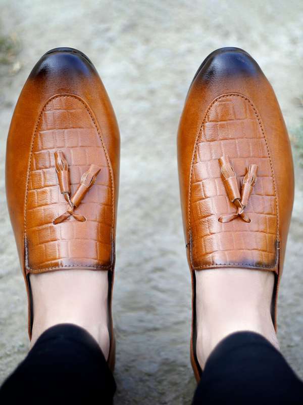 Tan Tassel Loafers Buy Tan Tassel Loafers online in India