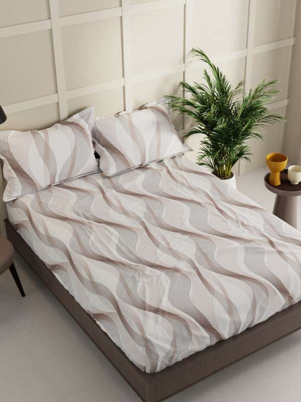 Off white bed store sheets