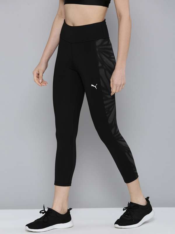 Puma Ultraform High Waist Full Length Printed Running Tights Women - Puma  Black