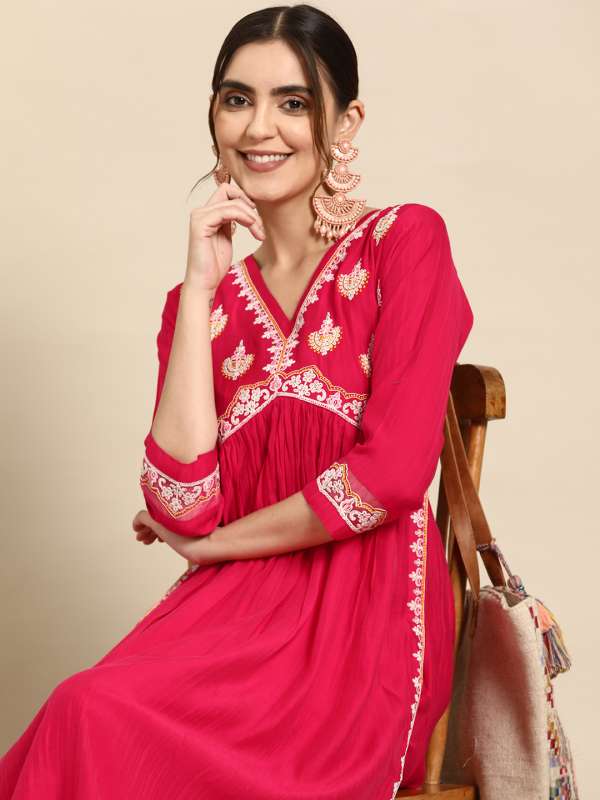 Myntra party wear salwar suit top