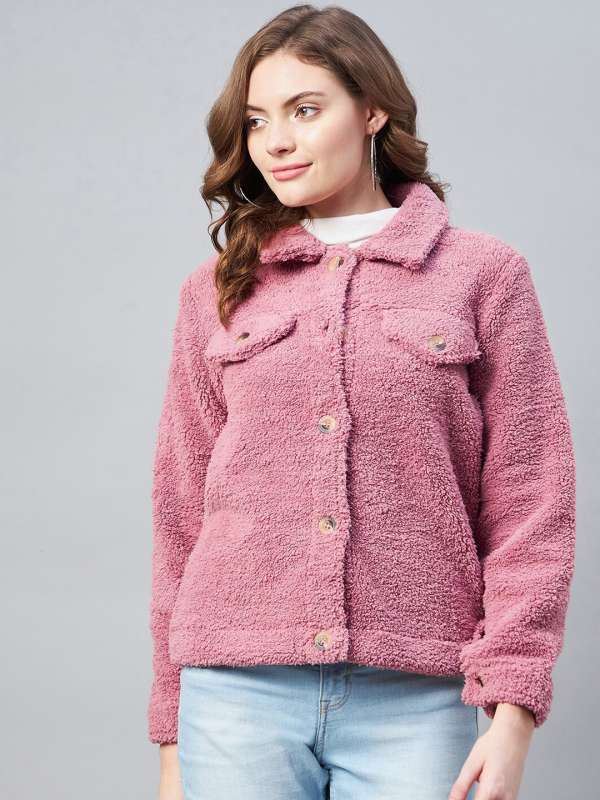 Gap pink jacket best sale