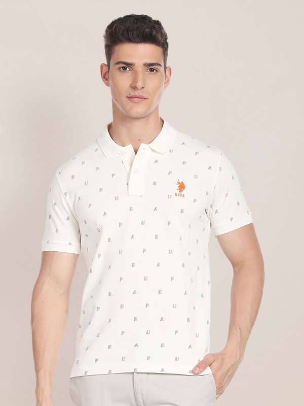 Us Polo Assn White T Shirts Buy Us Polo Assn White T Shirts online in India