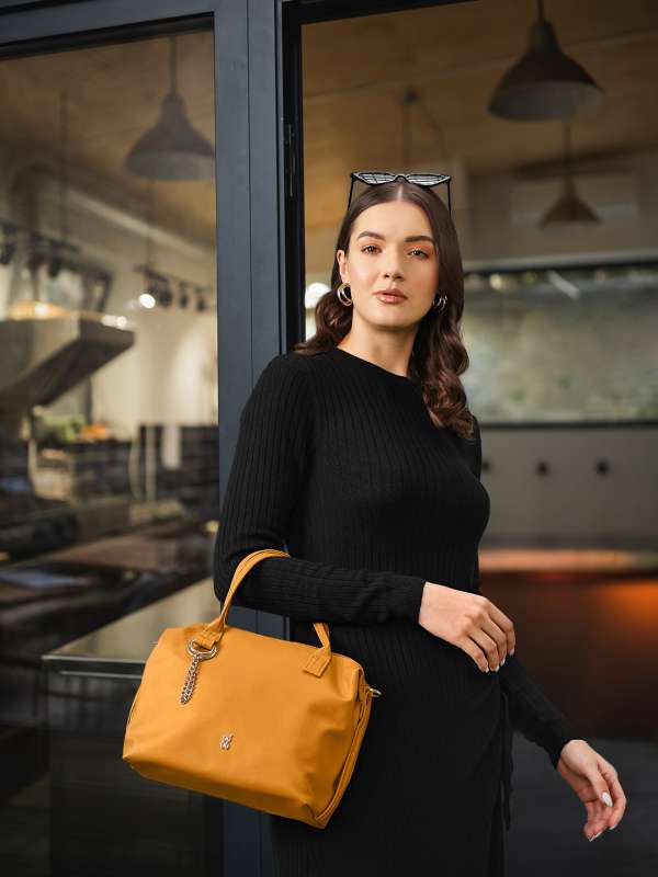Baggit new arrivals yellow handbag