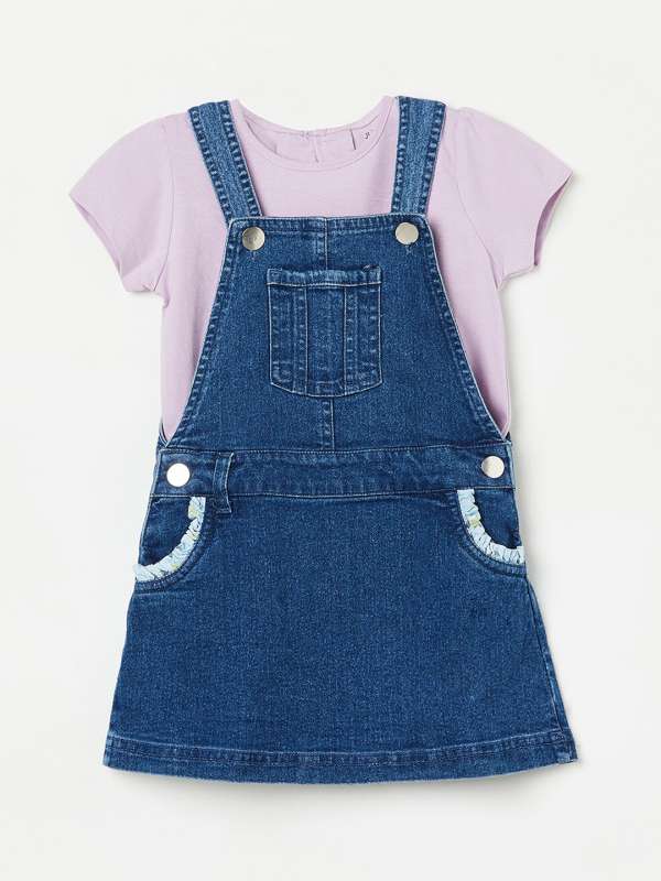 Dungaree dress for baby girl clearance online