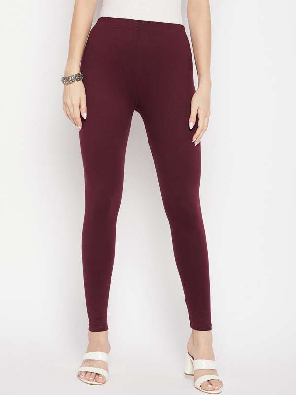 Buy online Silver Nylon Leggings from Capris & Leggings for Women by Clora  Creation for ₹579 at 42% off