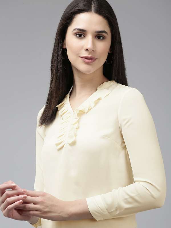 Van heusen cheap tops online india
