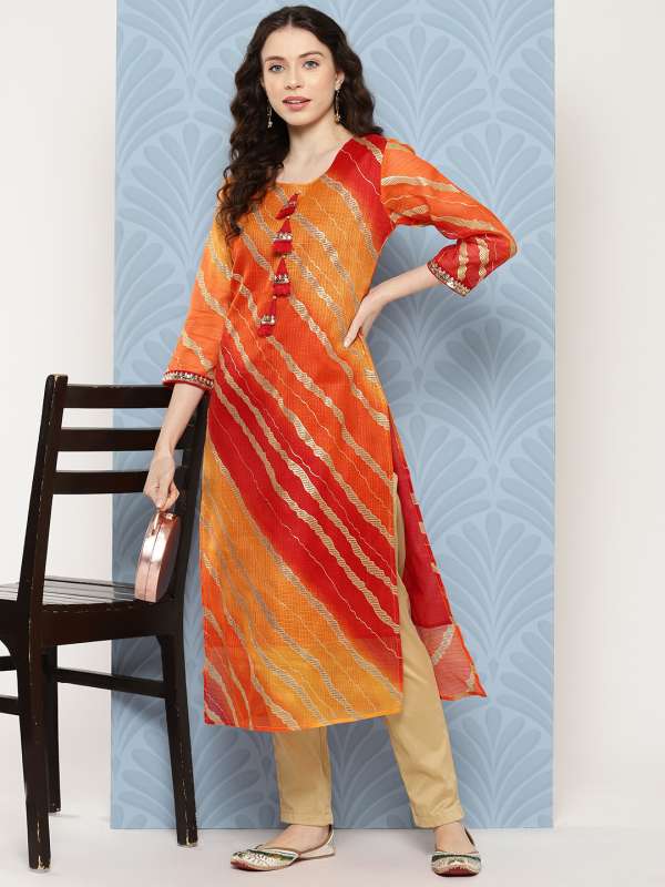 Lehariya Kurtis Kurtas Buy Lehariya Kurtis Kurtas online in India