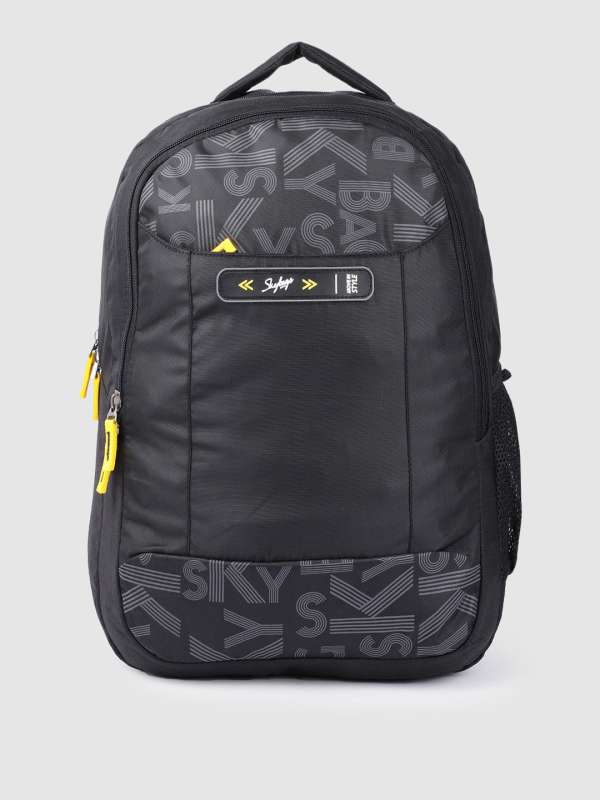 Skybags Black Printed Laptop Backpack 6872291.htm Buy Skybags