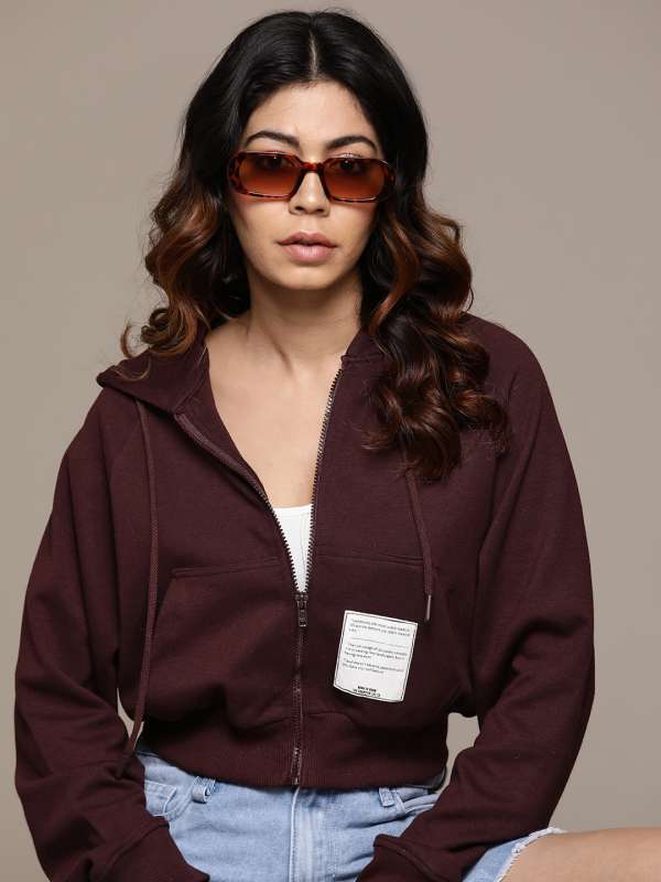 Shop Cropped Hoodies Online in India at Best Price Myntra